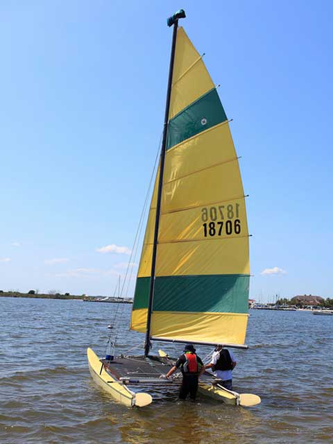 Hobie 16', 1970s sailboat
