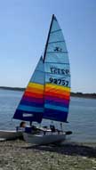 1988 Hobie 16 sailboat
