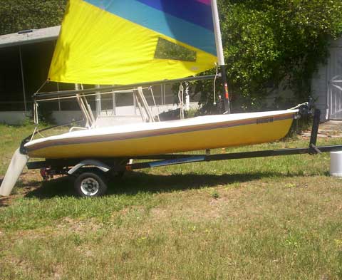 Hobie Holder, 12', 1984 sailboat