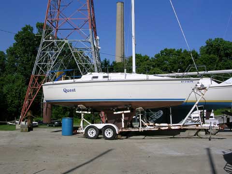 Hunter 25.5, 1986 sailboat