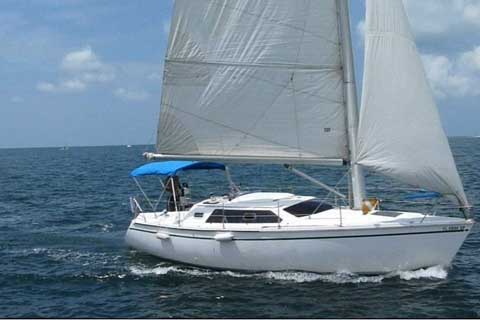 32 ft hunter sailboat for sale
