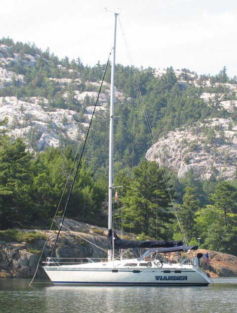 Hunter Legend 37.5, 1992 sailboat