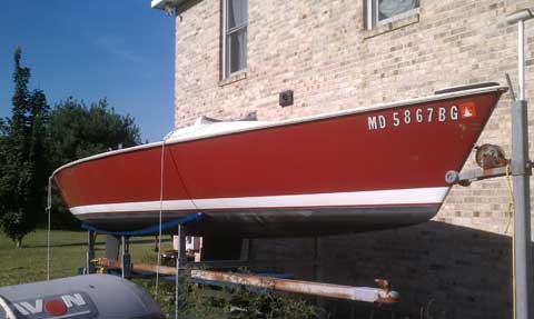 Impluse 21, 1989 sailboat