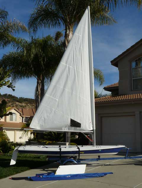 laser sailboat for sale san diego
