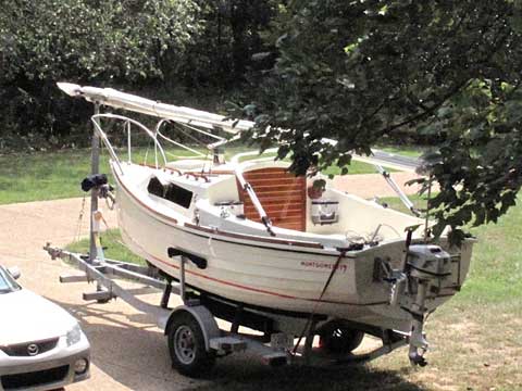 Montgomery 17, 2005-6 sailboat