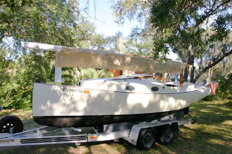 Legnos Mystic 20 Cat Boat, 1977 sailboat