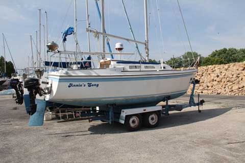 Oday 25, 1977 sailboat