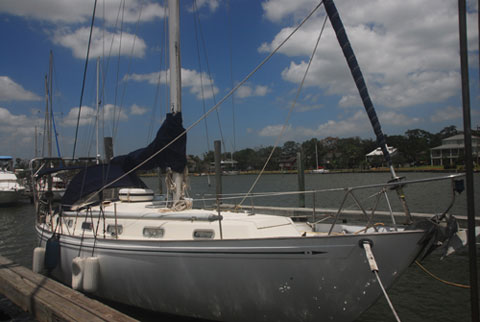 Rival 38A sailboat