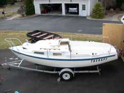 San Juan 21, 1974 sailboat VIDEO, click to start