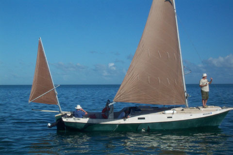 Edey and Duff Shearwater cat yawl, 1996 sailboat