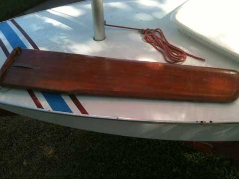 Sunfish sailboat