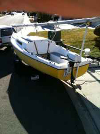 Venture 21, swing keel, 1972 sailboat