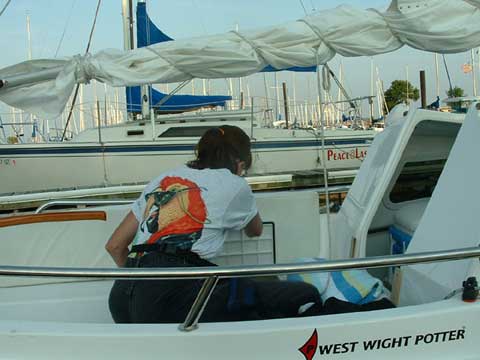 West Wight Potter, P-15, 2002 sailboat