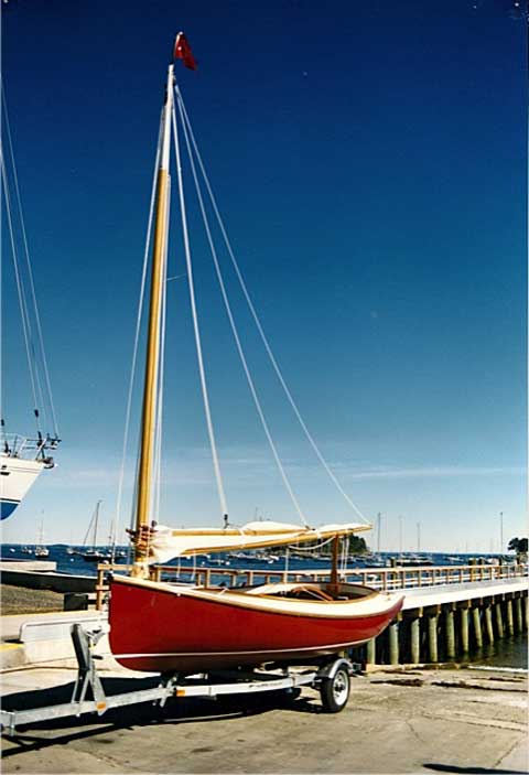 Areys Pond 14' Catboat, 1999 sailboat