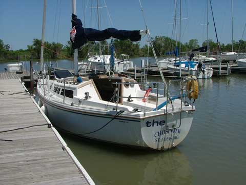 Catalina 27, 1988, El Dorado Lake near El Dorado, Kansas sailboat