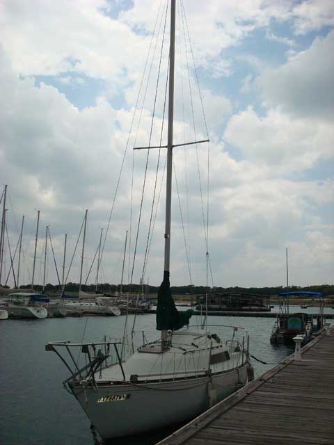 C&C 25, 1983, sailboat