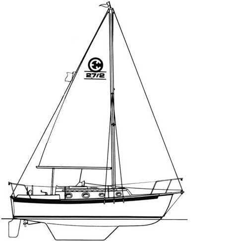 Compac 27/2, 1989 sailboat