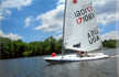2001 Laser sailboat
