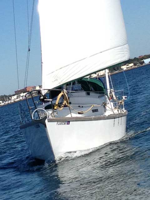 Nebe Cape 28 sailboat