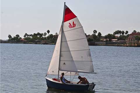 Bauer sailing dinghy, 2002, Port Isabel, Texas sailboat