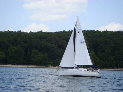 Beneteau 285 sailboat