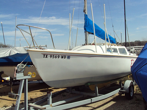 Catalina 22, 1975, Scotts Marina, Lake Grapevine, Texas, sailboat for ...