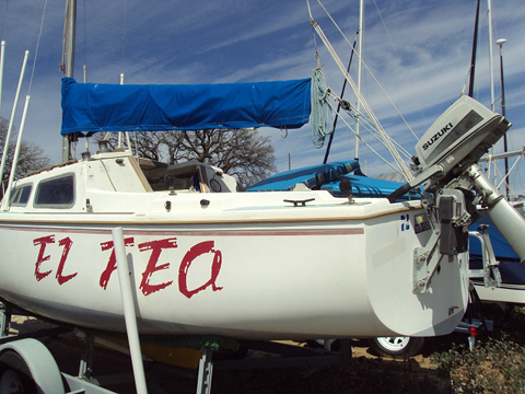 Catalina 22, 1975, Scotts Marina, Lake Grapevine, Texas sailboat