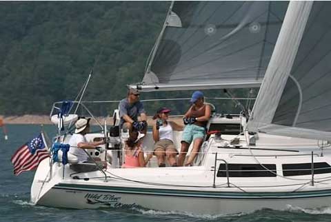 Catalina 270, 1993, Watauga Lake, Hampton, Tennessee sailboat