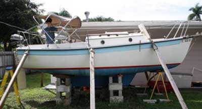 ComPac 19, 1986 sailboat