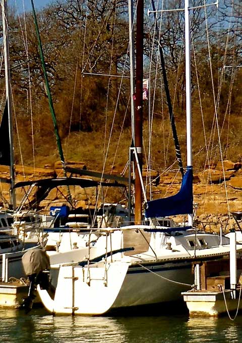 Hunter 25.5, 1986, Grapevine Lake, Texas sailboat