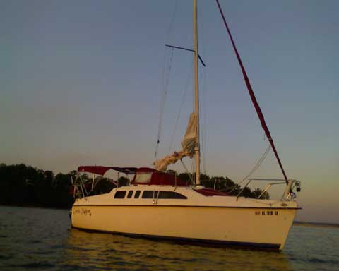 Hunter 26', 1996 sailboat