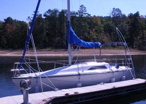 Hunter 26.5, 1988, Clark Hill Lake/Strom Thurmond Lake Georgia/South Carolina sailboat
