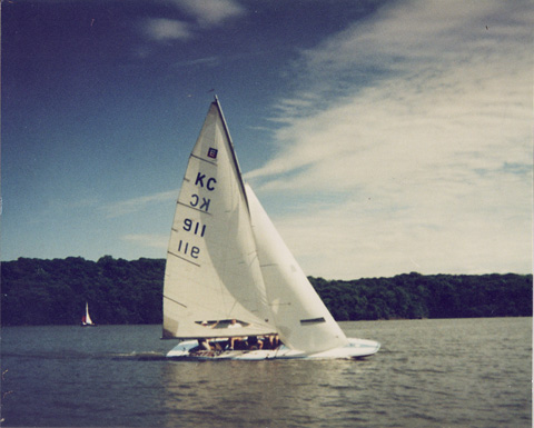 Johnson E-Scow, 1977, Kansas City sailboat