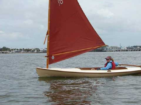 Melonseed Skiff 13', 1996 sailboat