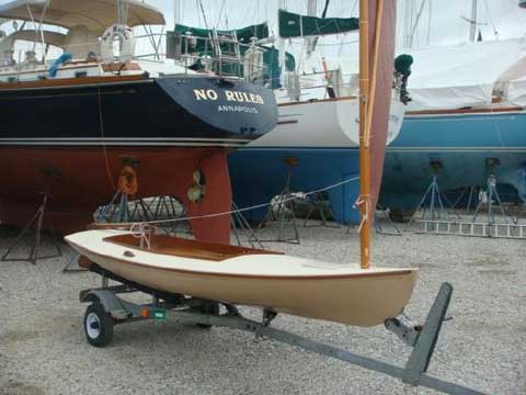 Melonseed Skiff 13', 1996 sailboat