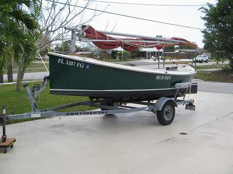 Florida Bay Mud Hen, 1984, Stuart, Florida sailboat