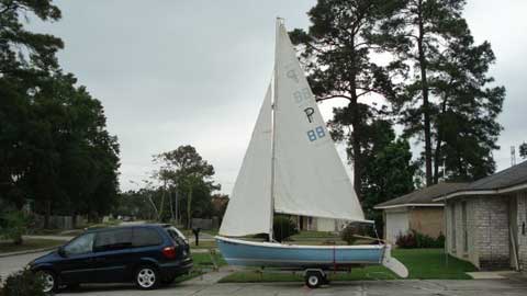 O'day 15, North Houston, Texas sailboat