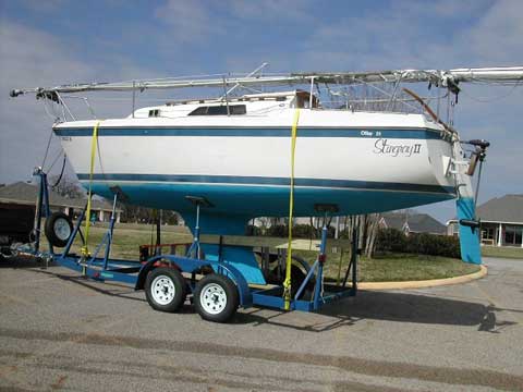 O'day 25 Tall Rig, 1983, Lake Conroe, Texas sailboat