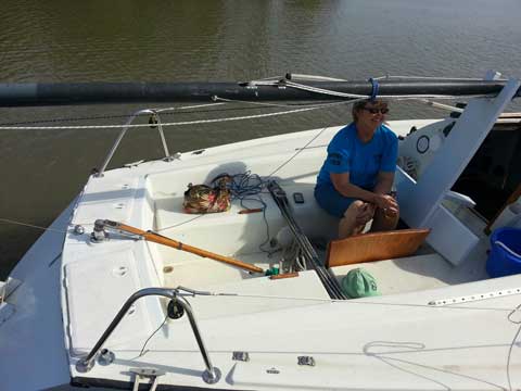 Santana 525, 1980, Lake Rathbun, Iowa sailboat