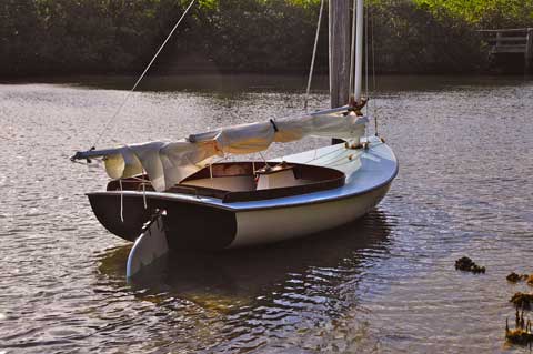 Sarasota Catboat, 1980s sailboat