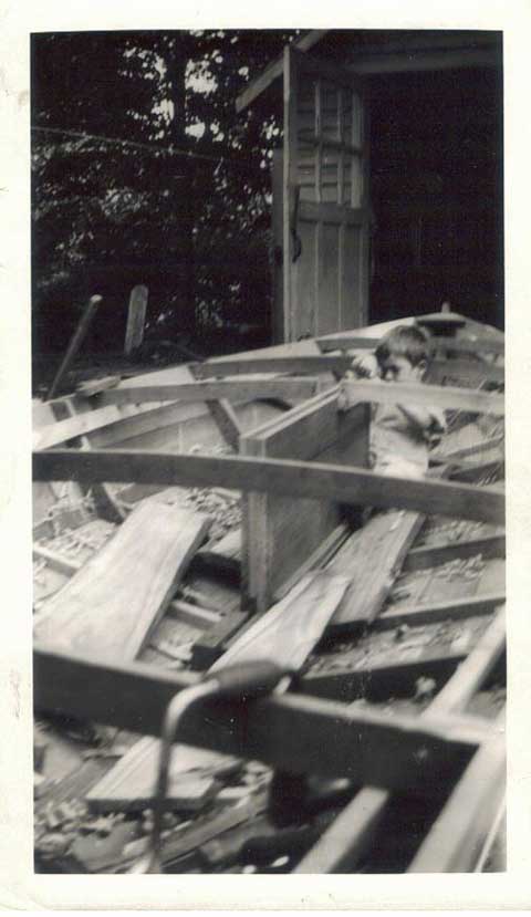 Vintage Snipe, 1942 sailboat