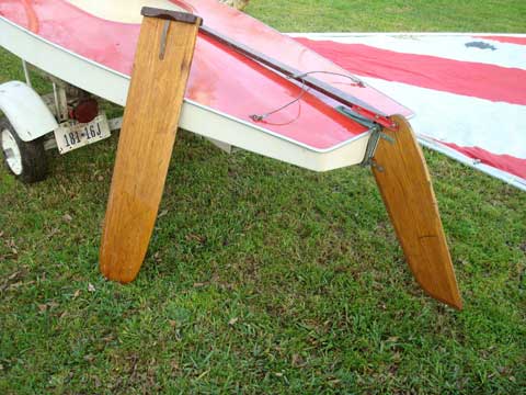 Sunfish, late 60s, College Station, Texas sailboat