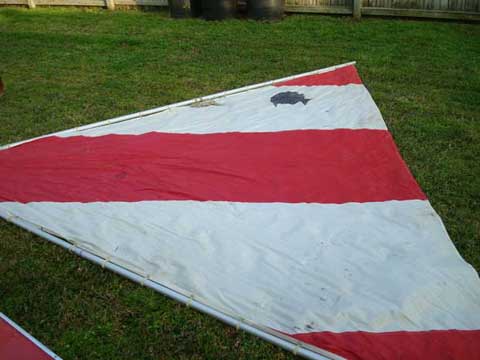 Sunfish, late 60s, College Station, Texas sailboat