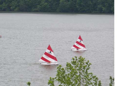 Two Vanguard Sunfish, 2005 sailboat