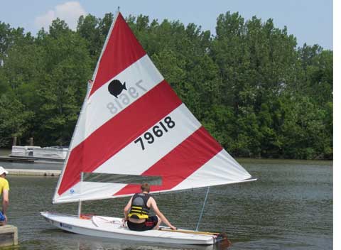 Two Vanguard Sunfish, 2005 sailboat