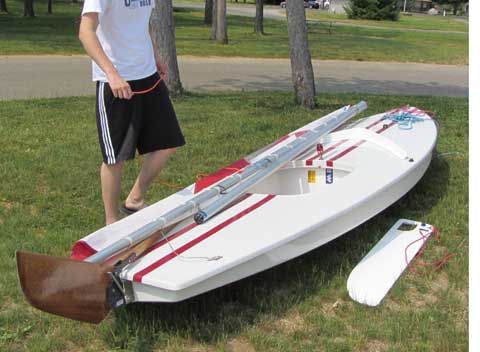 Two Vanguard Sunfish, 2005 sailboat