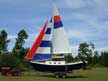 1973 Venture of Newport 23 sailboat