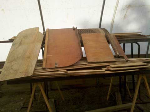 Farrier Trailer Tri 720 trimaran, 24ft sailboat