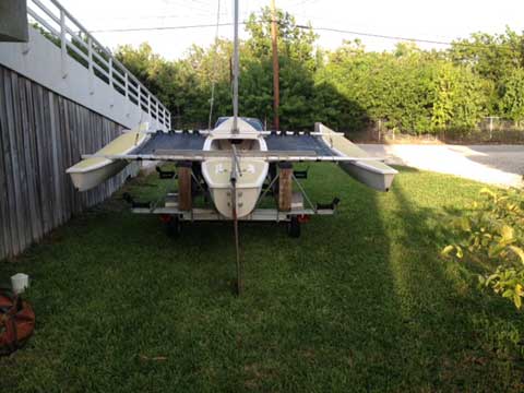 Aquadyne Sailbird Trimaran sailboat