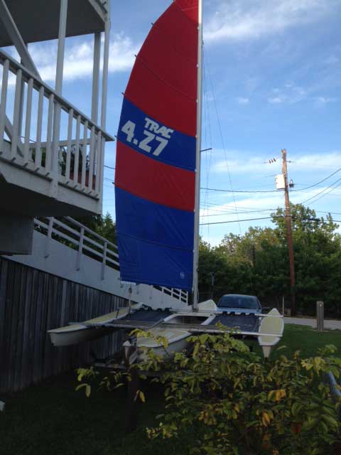 Aquadyne Sailbird Trimaran sailboat